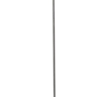 Suspension 3 descentes barre metal Chrome avec verre fumé E27 3x60w Lg 86cm Balls