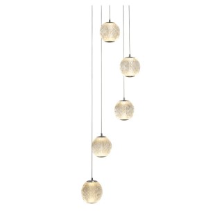 LED Multi Drop Suspension - Metal AVEC Claire acrylique ALLURE