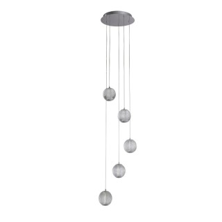 LED Multi Drop Suspension - Metal AVEC Claire acrylique ALLURE