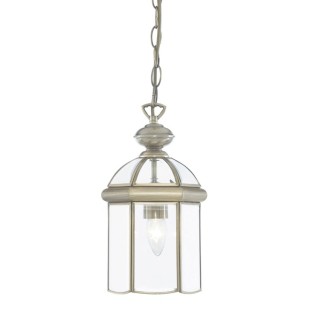 Metal Laiton antique Verre Dome E27 60w max Diam 18cm BEVELLED LANTERN