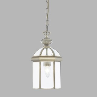 Metal Laiton antique Verre Dome E27 60w max Diam 18cm BEVELLED LANTERN