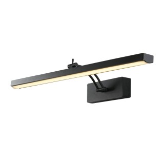 Picture Light Eclairage de tableau Metal Noir Led 14w 1314 Lumens 2700k Lg 61cm av inter RHODES LED