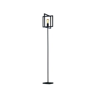 Lampadaire Metal Noir Mat orientable E27 max 60w Haut 160cm PLAZA 1LT