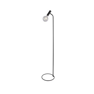 Lampadaire Metal Noir E27 max 60w Haut 1m52 Diam 30cm DULWICH 1LT