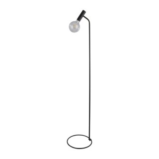 Lampadaire Metal Noir E27 max 60w Haut 1m52 Diam 30cm DULWICH 1LT