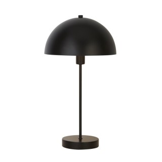 Lampe à poser metal Noir mat E14 40w max Haut 46cm Diam 25cm CHAMPIGNON