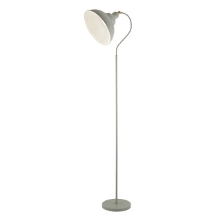 Lampadaire Arc metal Taupe E27 60w Haut 166cm Diam 41cm XENON