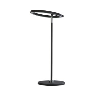 Lampe à poser, Métal noir et diffuseur acrylique blanc 10w 852 lumens 3000k Dimmable Inter sensitif 3 niveaux Haut 49cm SPACE  1