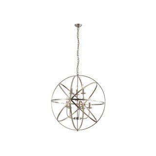 Arceaux metal laiton antique E14 8x60w Diam 80cm ORBIT 8LT CAGE