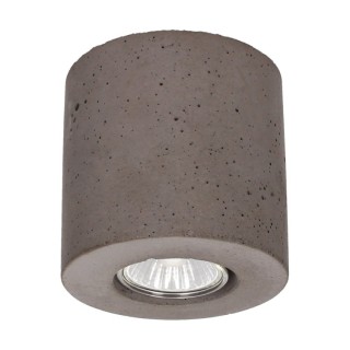 Plafonnier en Béton Gris ,1xGU10 Max.6W,CONCRETEDREAM,2066136