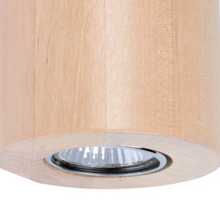 Applique en Bois de bouleau ,2xGU10 Max.6W,WOODDREAM ROUND,2081260