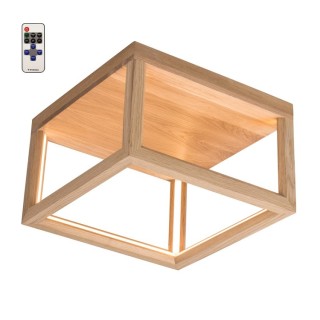 Plafonnier en Bois de Chêne Huilé ,1xLed 24V,27W Intégrée,KAGO LED,91507174