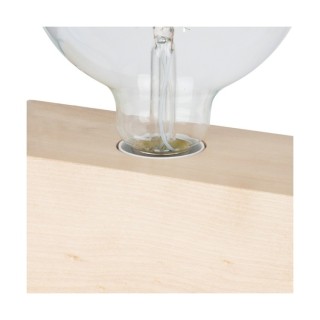 Lampe de Table en Bois de bouleau ,1xE27 Max.25W,THEO,7460160