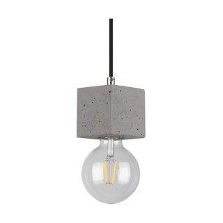 Suspension en Béton Gris, 4xE27 Max.60W,STRONG SQUARE,7089436