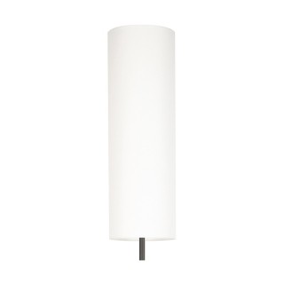 Eleganta Lampadaire incl.22W, 1800lm + 500lm, 3000K Anthracite Métal / Tissu blanc