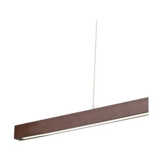 Suspension en Bois de Hêtre couleur Noyer avec variateur tactile ,1XLED 24V, 12W Intégrée,SMAL,1509476