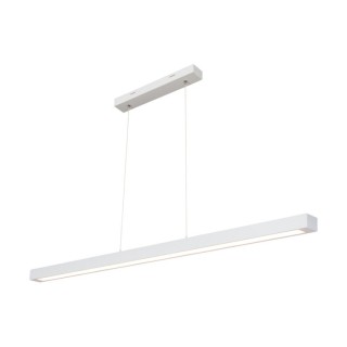 Suspension en Bois de Hêtre Blanc avec variateur tactile ,2xLED 24V, 34.5W Intégrée,SMAL,1509942