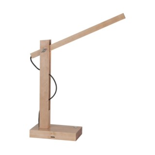 Lampe de Table en Bois de bouleau avec variateur tactile, 1xLED 24V, 5.5W Intégrée,TUKAN,7530160