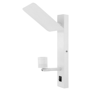 Applique en Métal Blanc, 1xLED 3W Intégrée,TURID,5861102