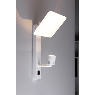 Applique en Métal Blanc, 1xLED 3W Intégrée,TURID,5861102