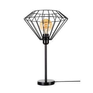 Lampe de Table en Métal Noir ,1xE27 Max.25W,RAQUELLE,72470104