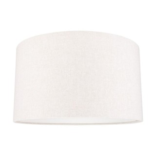 Abat-jour cylindrique E27 H30 Tissu Coton Beige ,ASSETO,A0323