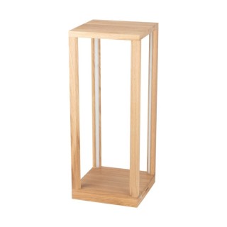 Lampadaire Table en Bois de Chêne Huilé avec varaiteur tactile ,4xLed 24V, 33W Intégrée,TAVOLI,8872974