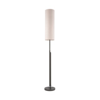 Lampadaire en Métal Anthracite et Tissu Beige ,Incl.Led Intégrée 22W,ELEGANTA,15923123