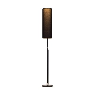 Lampadaire en Métal Noir et Tissu Noir ,Incl.Led Intégrée 22W,ELEGANTA,15922204