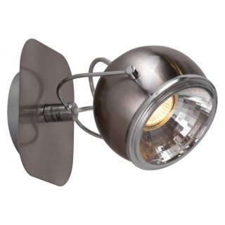 Applique en Métal Satiné ,Incl.1xGU10 Led Max.6W,BALL,5009187