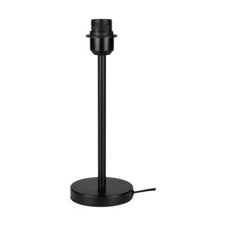 Lampe de Table en Métal Noir et Tissu Noir,1xE27 Max.40W,DOVE,724400104