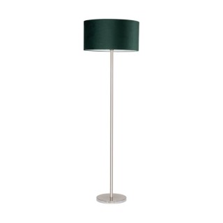 Lampadaire en Velours Vert et Métal Satiné ,1xE27 Max.60W,SCARLETT,6744027