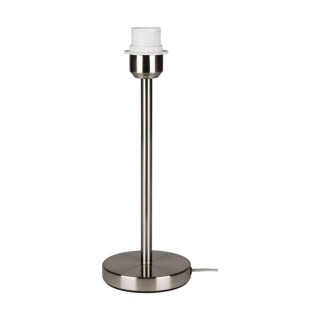 Lampe de Table en Velours Beige et Métal Satiné ,1xE27 Max.40W,SCARLETT,7751027