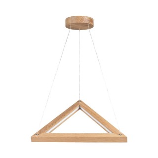 Suspension en Bois de Chêne Huilé, 3xLED 24V, 18W Intégrée,LEGNO,1519174