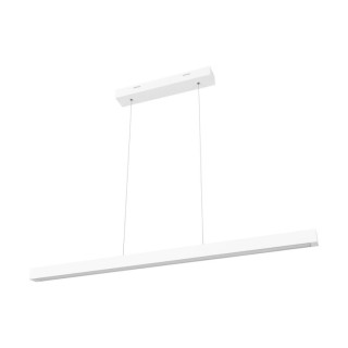 Suspension en Bois de Hêtre Blanc avec variateur tactile ,2xLED 24V, 28.5W Intégrée,SMAL,1509842