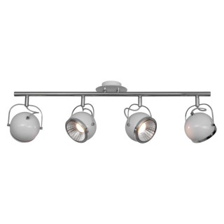 Plafonnier en Métal Blanc ,Incl.4xGU10 Led Max.6W,BALL,2686482