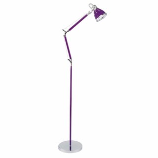 Britop Lighting SP-7051114 Lampe sur pied, Métal, E27, Violet/chromé