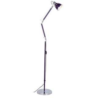 Britop Lighting SP-7051114 Lampe sur pied, Métal, E27, Violet/chromé