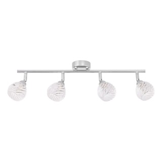 Britop Plafonnier Chrome & Transparent Wave, 4X G9-28W, IP20, 230V, Classe I