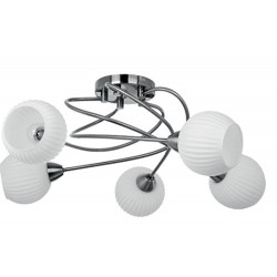 Moderne Plafonnier 5 x 60 W/E14 Pavie 8270527 Spot Light