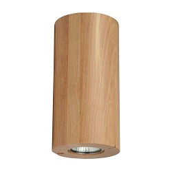 WOODDREAM-Applique 2 lumières rond Bois Ø10cm H20cm chêne Britop Lighting