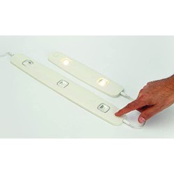 Réglette ultra plate LENO LED 3 X 1 W BLANC+ inter Cali CM6501103